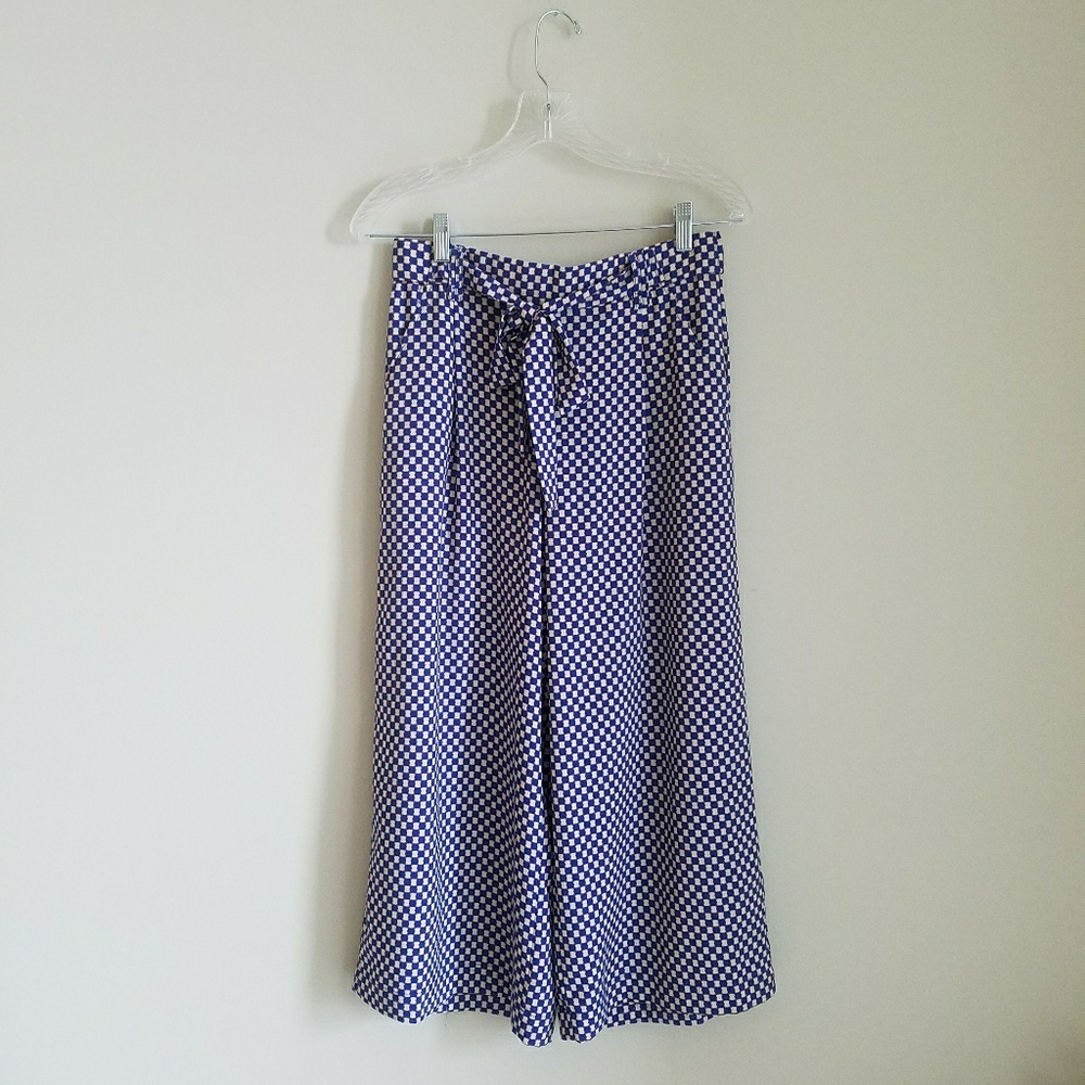 Zara wide leg crop pants